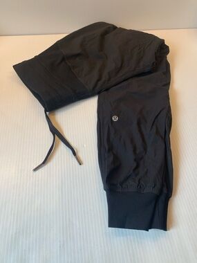 lululemon athletica Black Women's Track Joggers with Logo